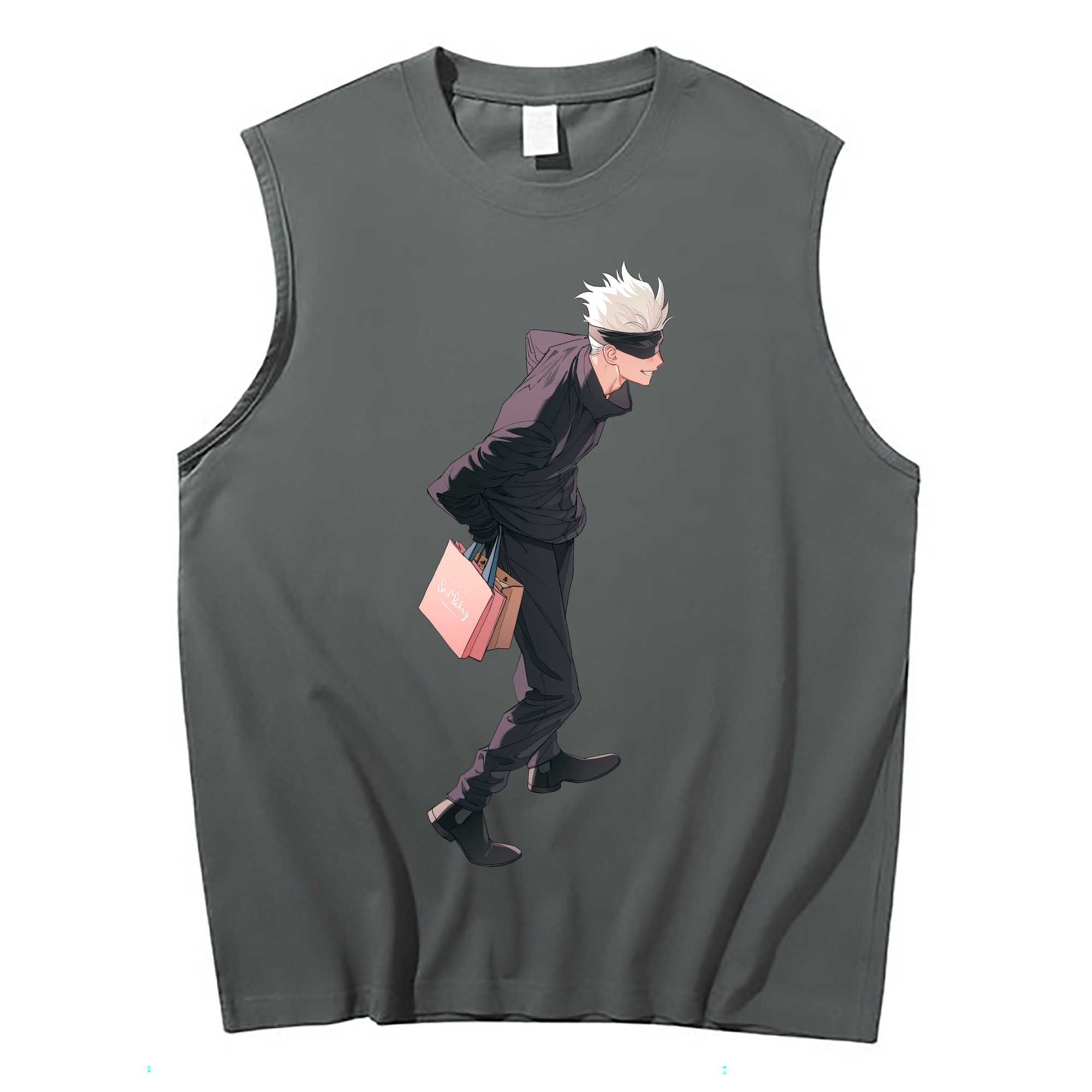（画像用） 呪術廻戦 Jujutsu Kaisen コットン100％タンクトップ（フロントプリント）